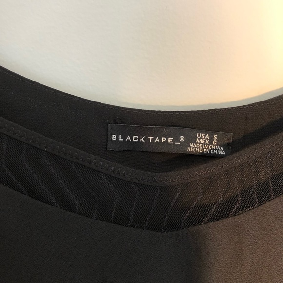 NWT Black Tape Women’s Camisole with Mesh Detail - Picture 3 of 10